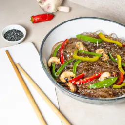 Teaser Image: Japchae Noodle Bowl