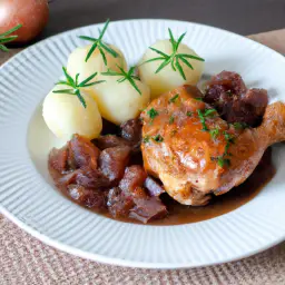 Teaser Image: Jerk Chicken Coq au Vin