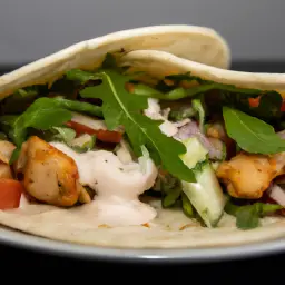Teaser Image: Jerk Chicken Gyro