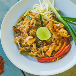 Teaser Image: Jerk Chicken Pad Thai