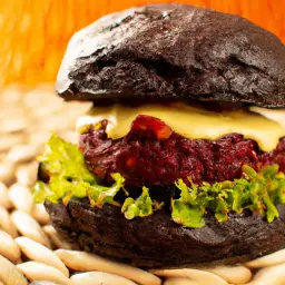 Teaser Image: Black Bean Burger