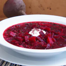 Teaser Image: Borschtsch polnische Rote Bete Suppe