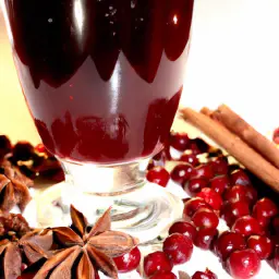 Teaser Image: Cranberry-Punsch mit Ingwer und Sternanis