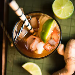 Teaser Image: Dark and Stormy Cocktail