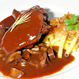 Teaser Image: Falscher Hase mit Kartoffeln und Soße