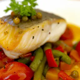 Teaser Image: Fischgericht mit Tomaten und Kräutern