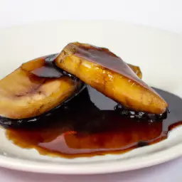 Teaser Image: Gebackene Banane mit Ahornsirup