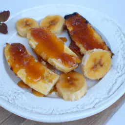 Teaser Image: Gebackene Banane mit Honig