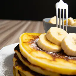 Teaser Image: Gebackene Bananen-Pfannkuchen