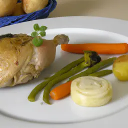 Teaser Image: Gebackene Hähnchenbrust mit Gemüse
