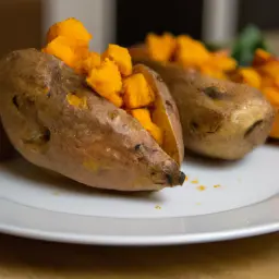 Teaser Image: Gebackene Süßkartoffeln