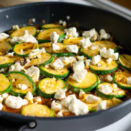 Teaser Image: Gebackene Zucchini-Feta-Pfanne