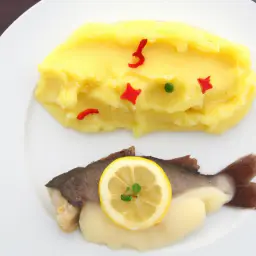 Teaser Image: Gebackener Fisch mit Kartoffelpüree