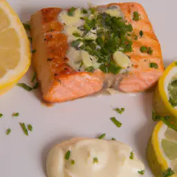 Teaser Image: Gebratener Lachs mit Zitronen-Kapern-Butter