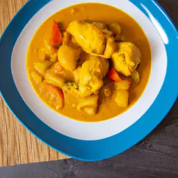 Teaser Image: Gesundes Hähnchen-Curry-Rezept