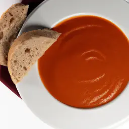 Teaser Image: Gulaschsuppe mit Brotwürfeln