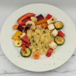 Teaser Image: Halloumi Couscous Gemüsebrühe