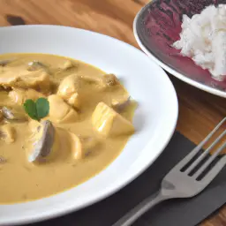 Teaser Image: Hähnchen-Curry mit Kokosmilch