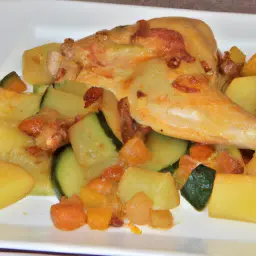 Teaser Image: Hähnchenbrust mit Gemüse
