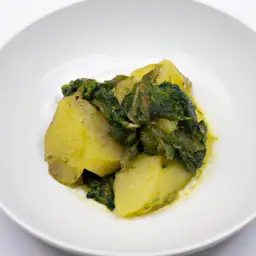 Teaser Image: Kartoffelbrei mit Spinat