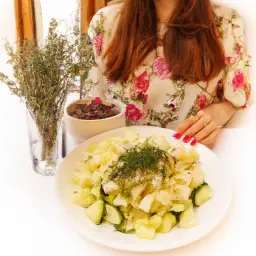 Teaser Image: Kartoffelsalat mit Gurken und Dill