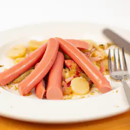 Teaser Image: Kartoffelsalat mit Würstchen