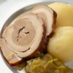 Teaser Image: Kasseler mit Sauerkraut und Kartoffelpüree