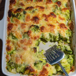 Teaser Image: Keto Blumenkohl-Brokkoli-Auflauf