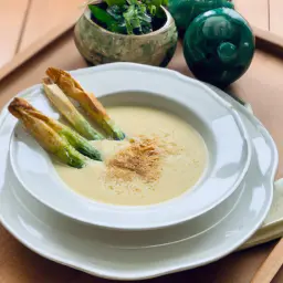 Teaser Image: Keto Spargelcremesuppe