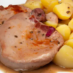Teaser Image: Kotelett mit Bratkartoffeln