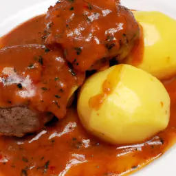 Teaser Image: Königsberger Klopse in Kapernsauce mit Salzkartoffeln