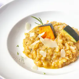 Teaser Image: Kürbisrisotto mit Parmesan