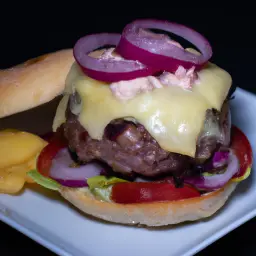Teaser Image: Lamb Burger