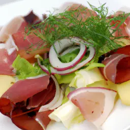 Teaser Image: Linsensalat mit Speck und Zwiebeln