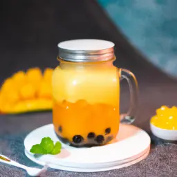 Teaser Image: Mango Bubble Tea