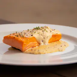 Teaser Image: Ofenlachs mit Senfdressing