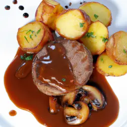 Teaser Image: Sauerfleisch mit Bratkartoffeln