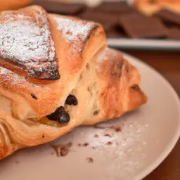 Schokoladen-Croissant-Auflauf
