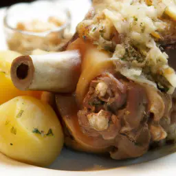 Teaser Image: Schweinshaxe mit Kartoffelsalat