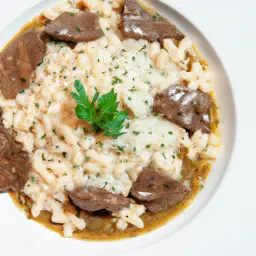 Teaser Image: Schwäbische Linsen mit Spätzle