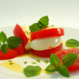 Teaser Image: Tomatensalat mit Mozzarella