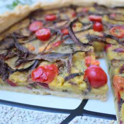 Teaser Image: Vegane Gemüse-Quiche