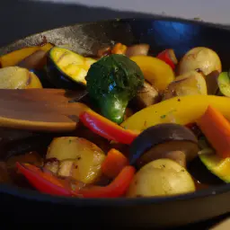 Teaser Image: Vegetarische Gemüsepfanne