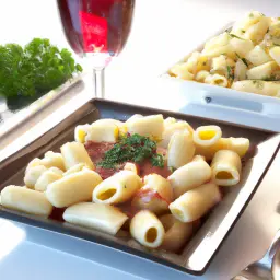 Teaser Image: Vollkornnudeln mit Schinken Sahne Sauce
