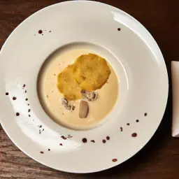 Teaser Image: Waldpilzsuppe mit Sahnehaube