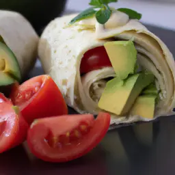 Teaser Image: Wraps mit Tomaten Käse und Avocado