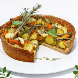 Teaser Image: Wurzelgemüse-Tarte mit Thymian