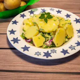 Teaser Image: Österreichischer Kartoffelsalat mit Feldsalat